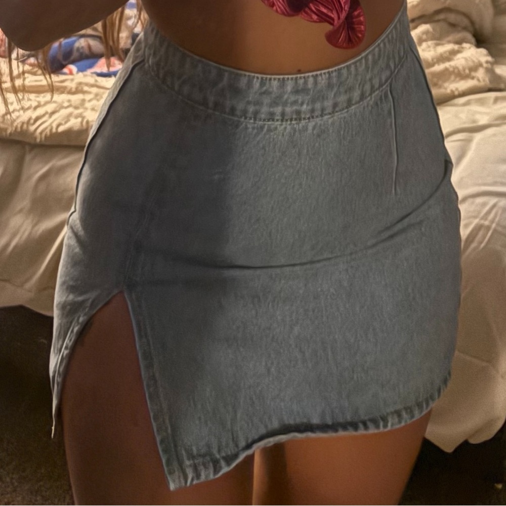 Lioness Denim Mini-Skirt